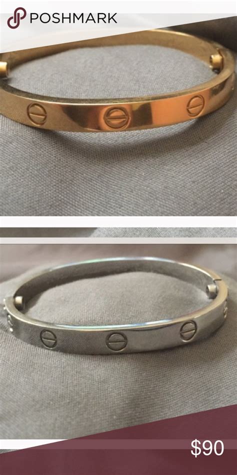 cartier screw bracelet replica|cartier bracelet with screw design.